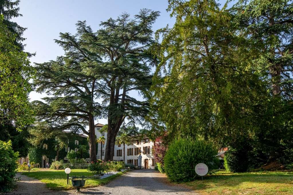 Hostellerie Des Cedres Villeneuve-de-Rivière Buitenkant foto